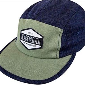 NWT Black Clover Benny Luck Adjustable Hat